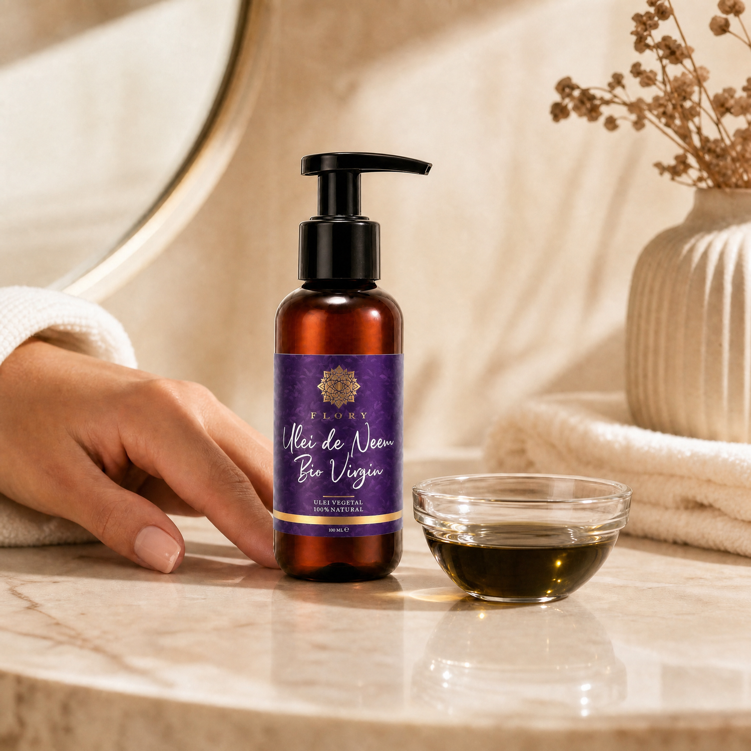 Ulei de Neem Bio virgin